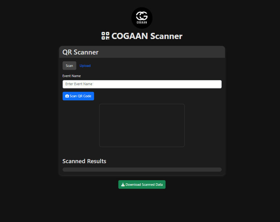 COGAAN Event Scanner